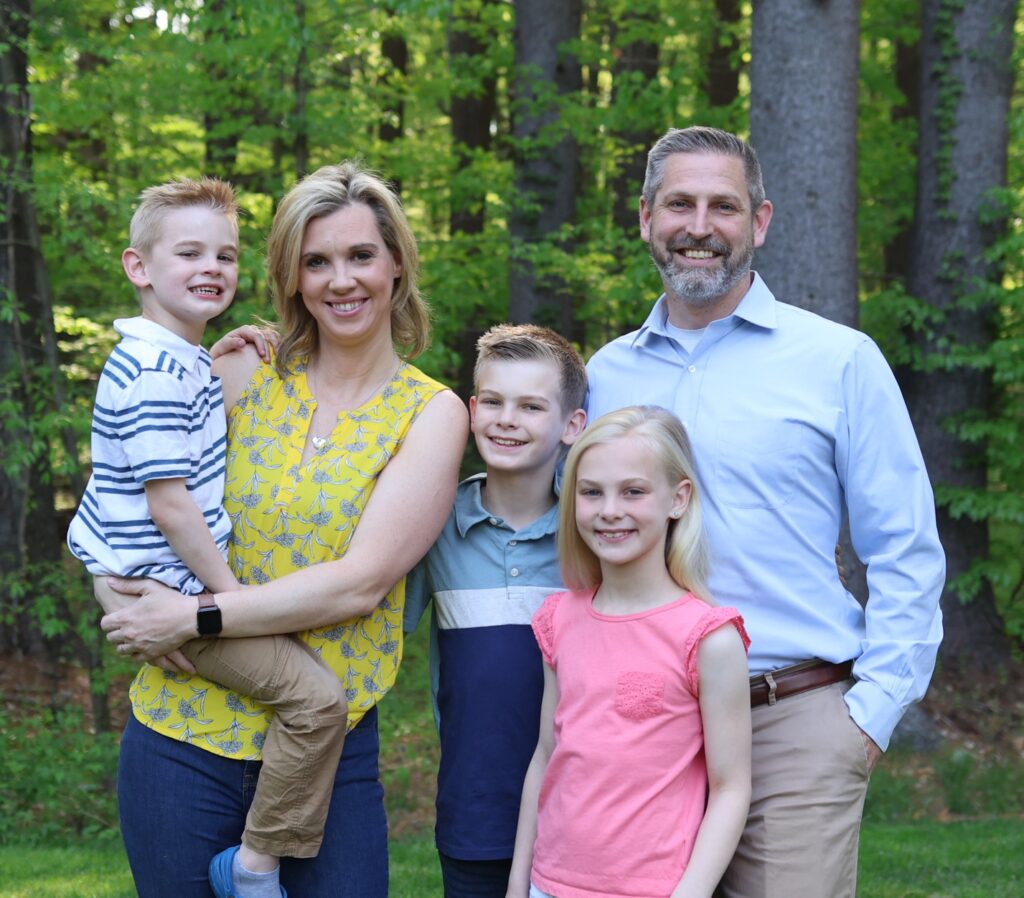 Ashley Fogg and family