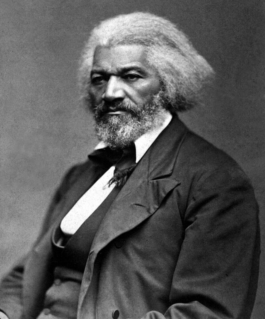 Frederick Douglass, the American social reformer, abolitionist, orator, writer, and statesman