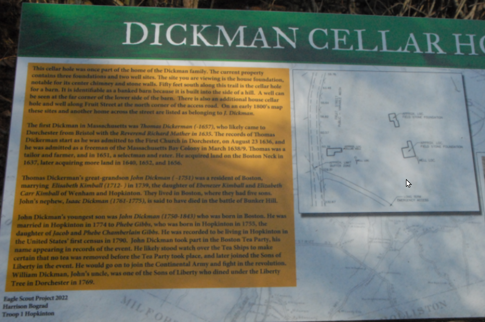 Dickman's Cellar Hole