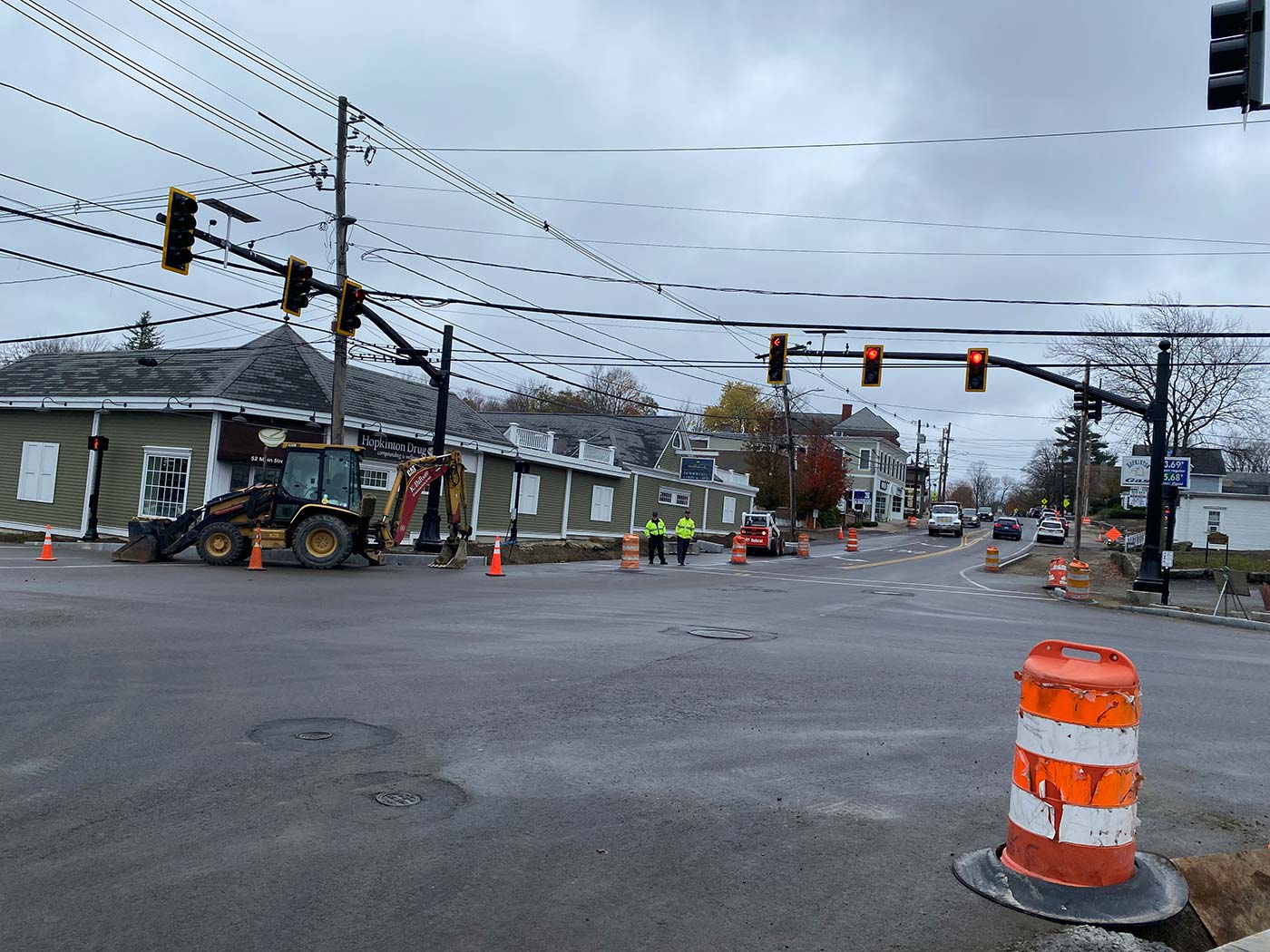 Hopkinton Main Street Construction