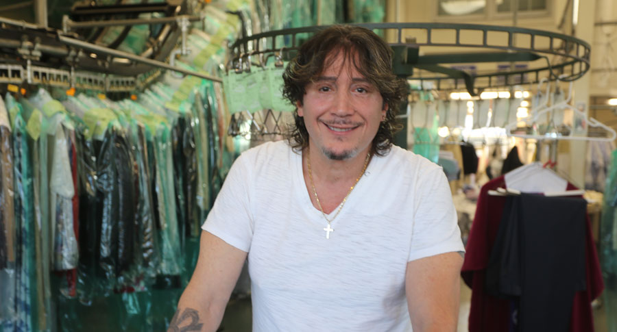 George Vrahliotis of Hiller's Cleaners
