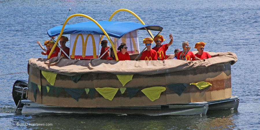 Lake Maspenock McDonalds Boat