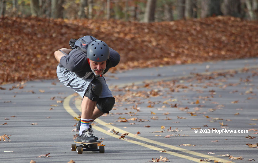 Hugo Rodrigues skateboarding