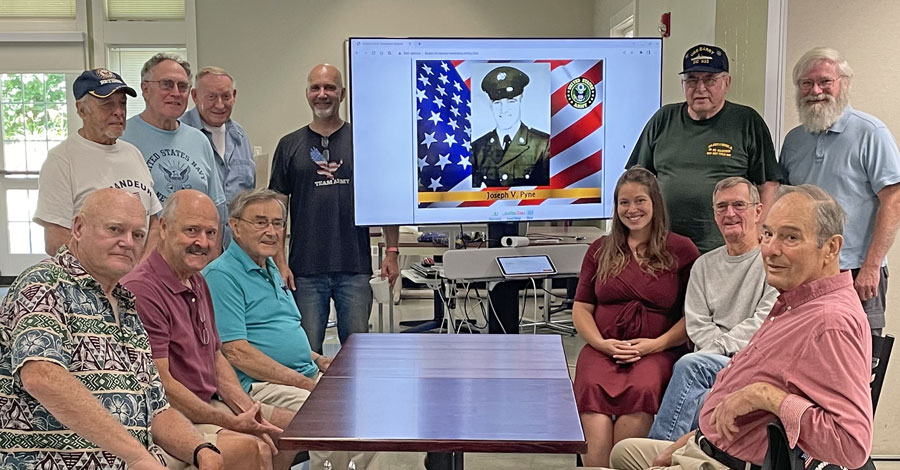 Veterans gather to remember Joe Pyne
