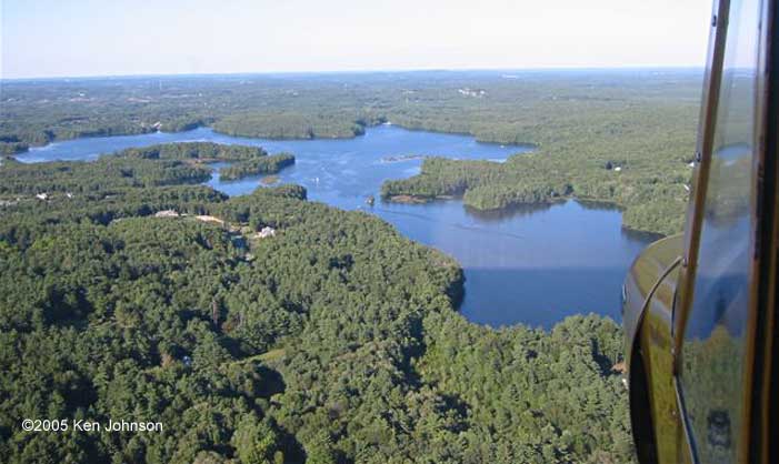 Lake Whitehall aerial
