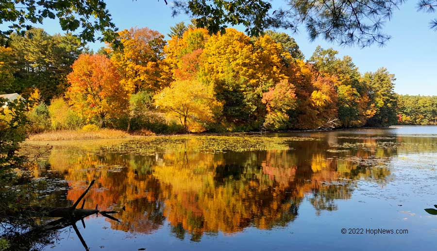 Lake Whitehall in Hopkinton