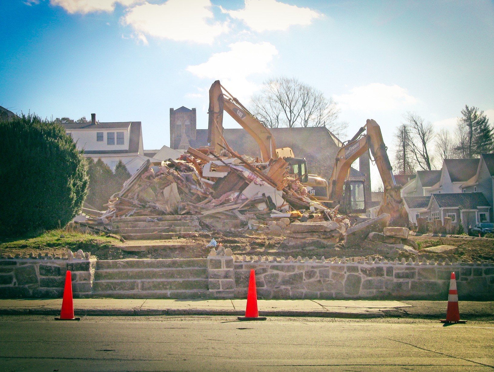 17 Main Street demolished