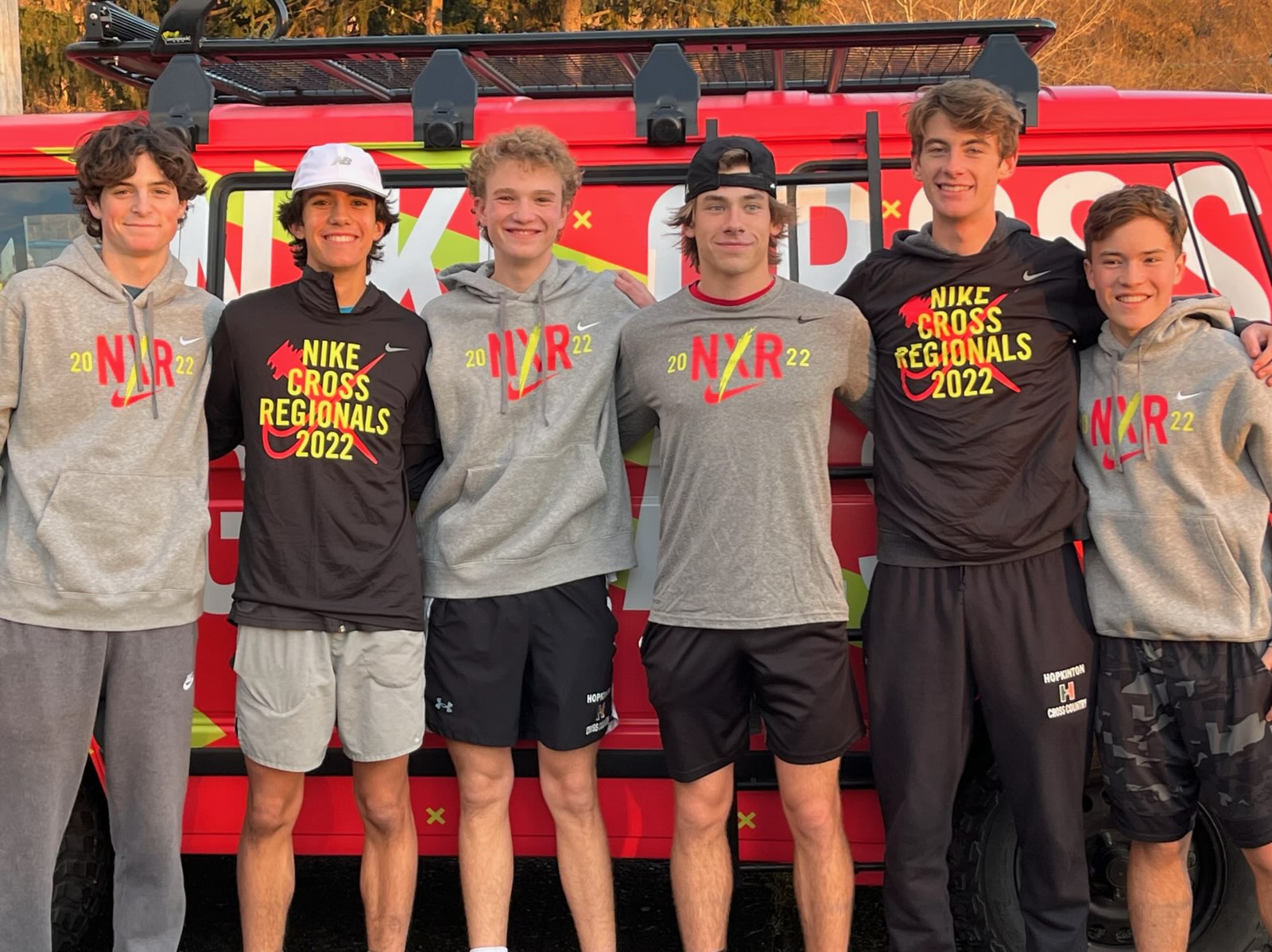 HHS Boys Cross Country team