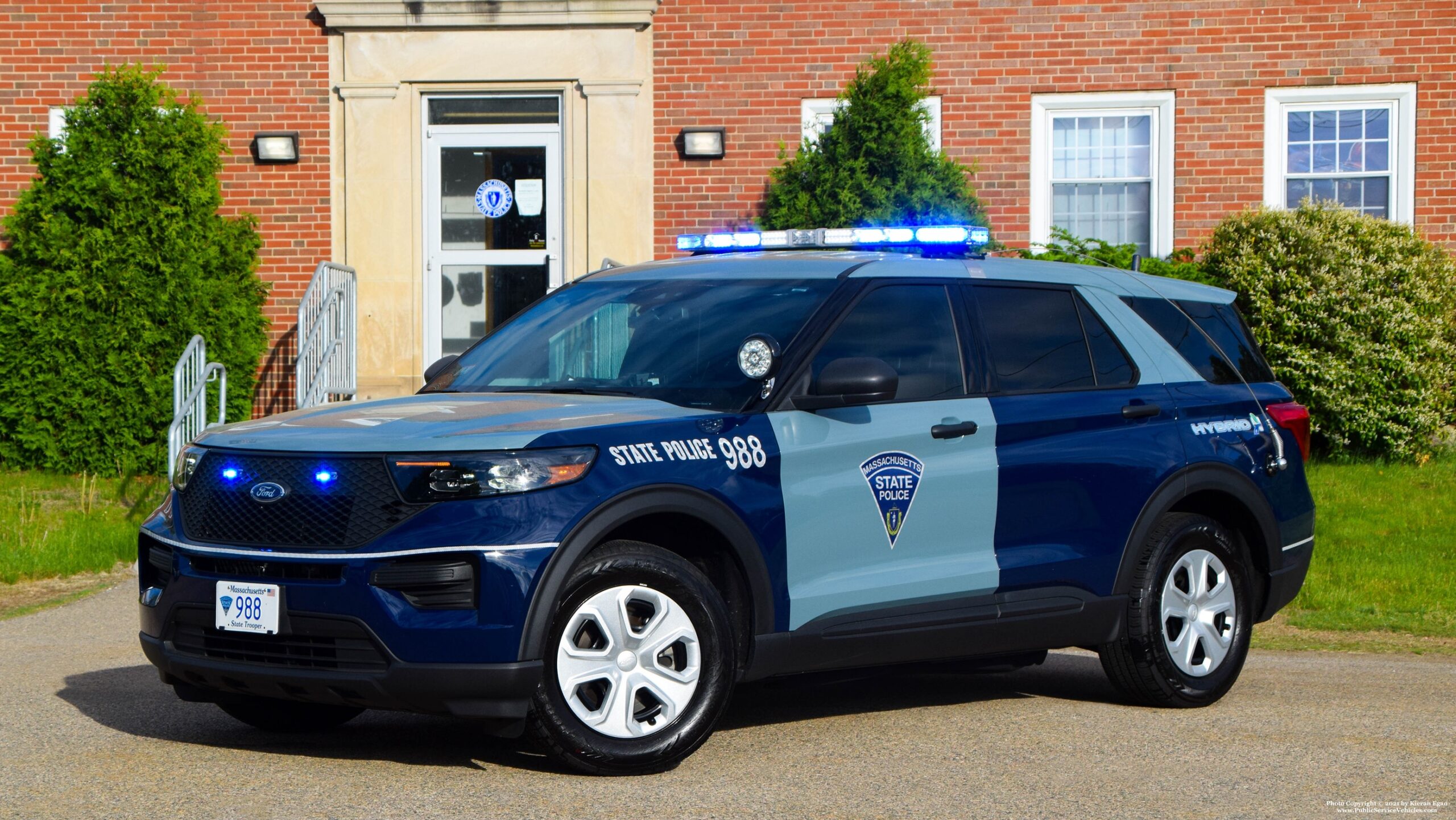 Massachusetts State Police cruiser Massachusetts State Police cruiser