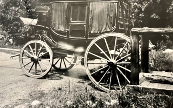 Gene Autry's stagecoach, purchased in Hopkinton