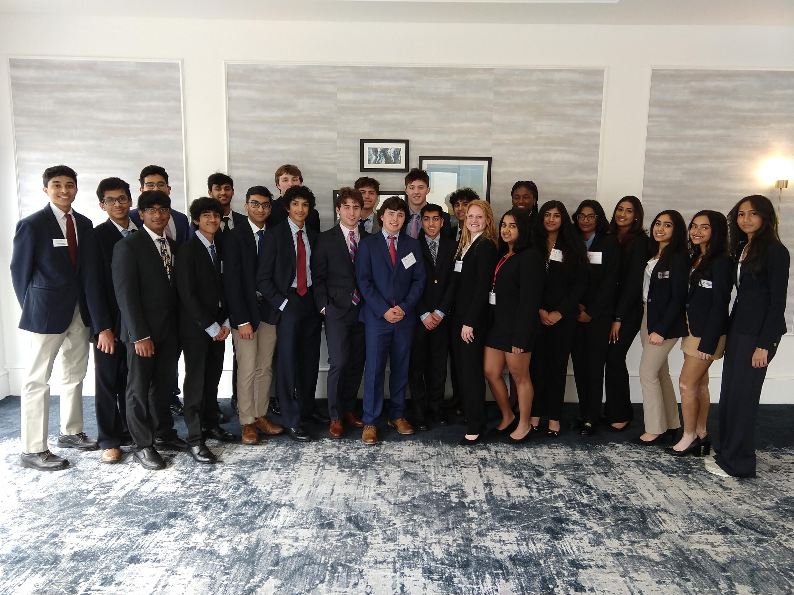 HHS Business Professionals of America team. Photo courtesy of HHS.