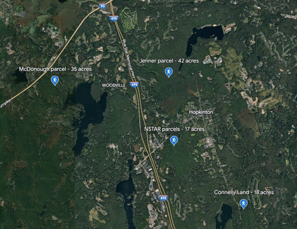 Land purchases for 2023 Town Meeting