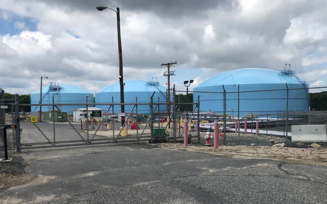 Security at the LNG facility