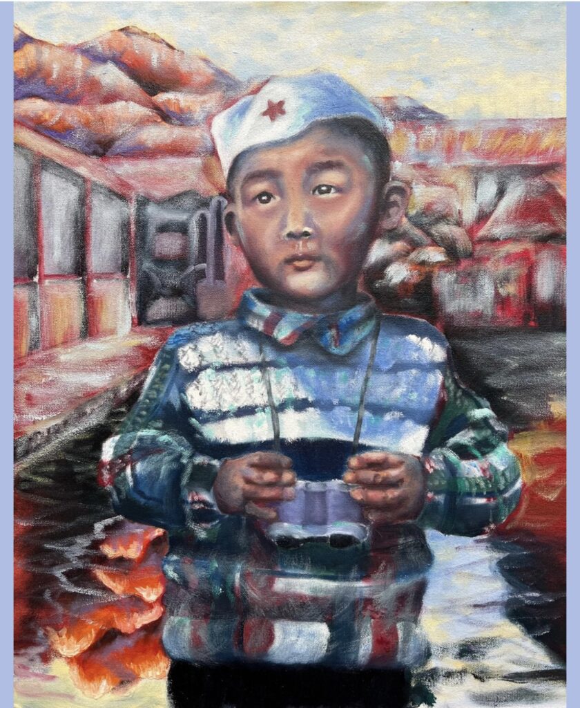 A painting by HHS Junior Emily Jiang.