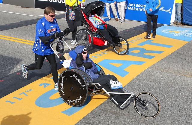 Dick and Rick Hoyt