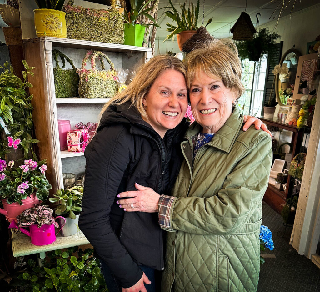 Carrie Hurley White and her mom, Carol Hurley