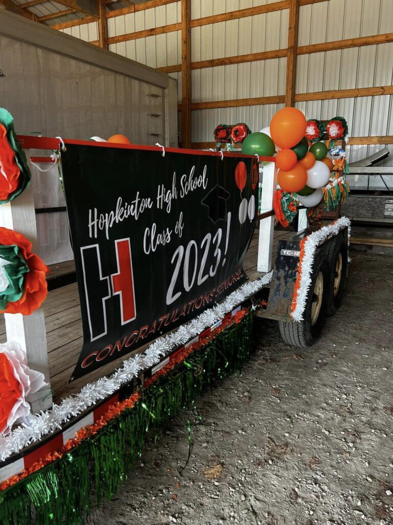 HHS Class of 2023 Parade Float