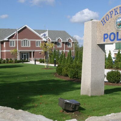 Police station in Hopkinton, MA