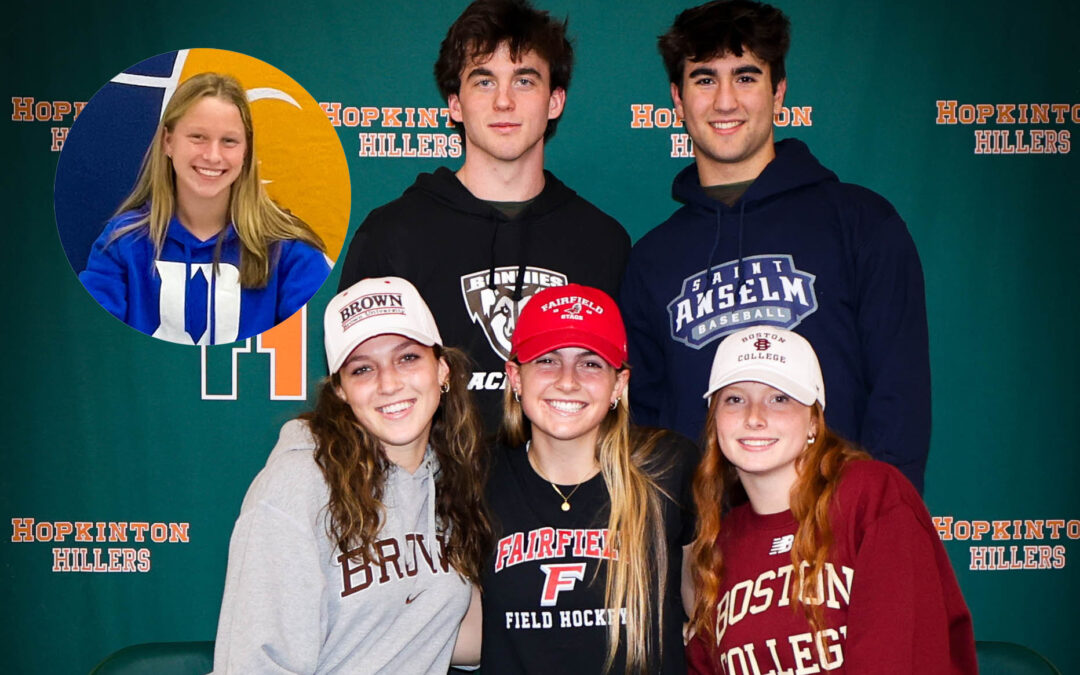 Six Hopkinton Athletes Sign Letters of Intent