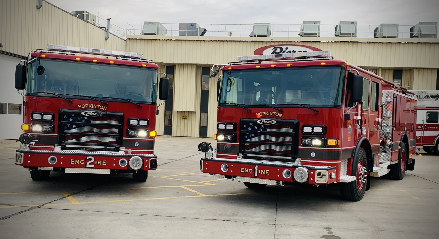 HFD Apparatus Hopkinton Fire is set to take delivery of two new fire trucks