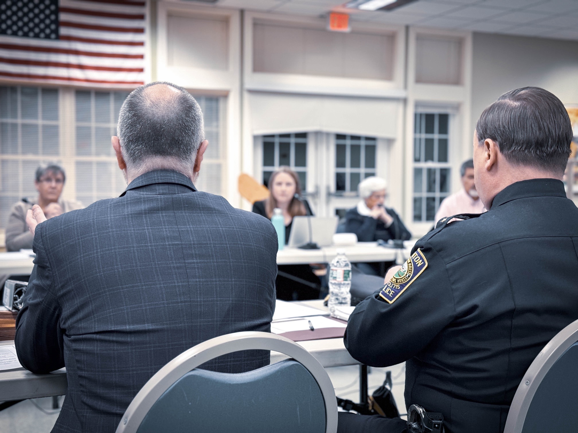 chief-sb Attorney Nick Anastasopoulos and Chief of Police Joseph Bennett