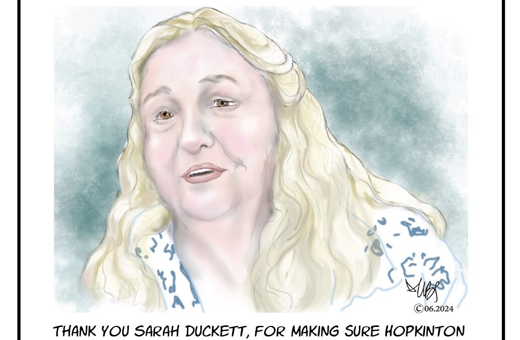 The HopkinToon: Sarah Duckett