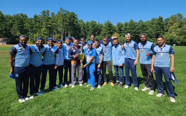2024 Hopkinton MA Lions Cricket Team Champions
