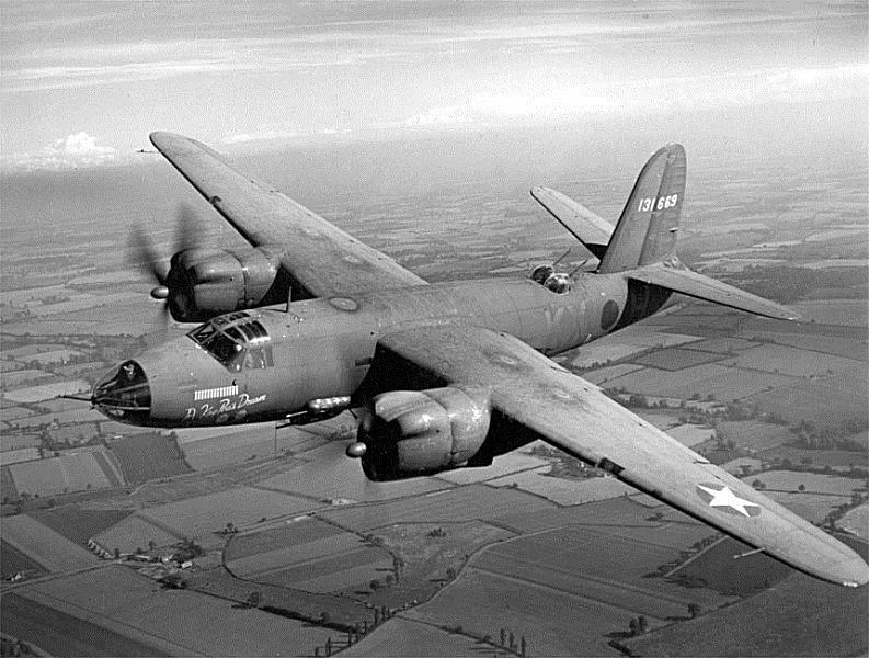 B-26 Marauder used in World War II