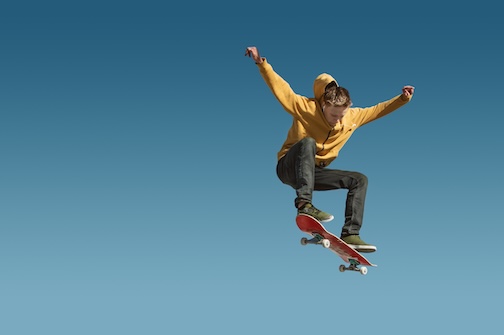 Skateboarder