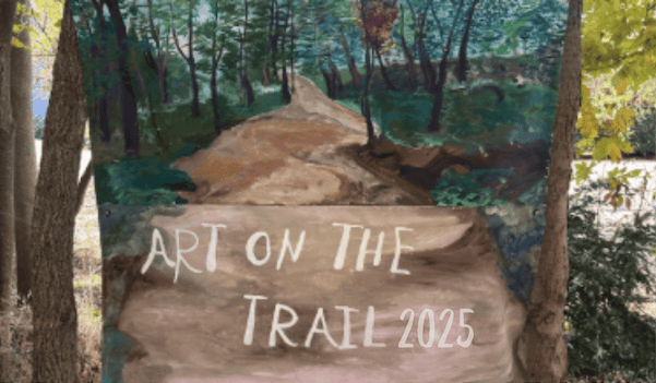 drawing of a trail