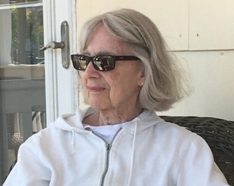 Woman wearing sunglasses