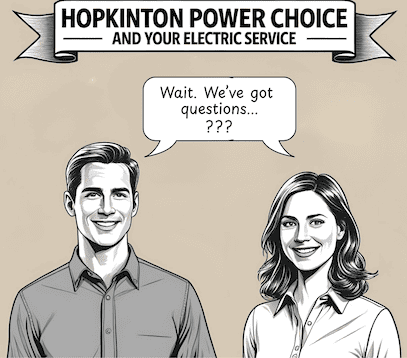 Man and Woman with questions