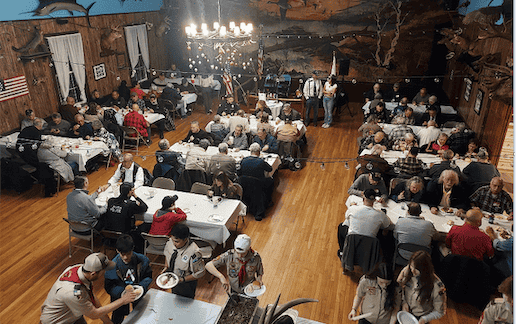 Veterans Dinner at Woodville Rod & Gun Club