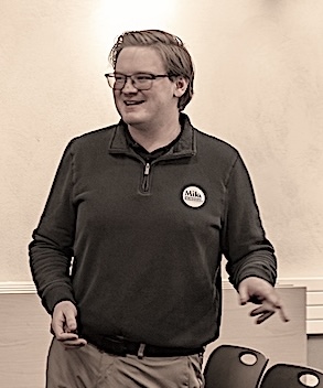 Andrew Zemotel representing Mike Minogue for MA governor