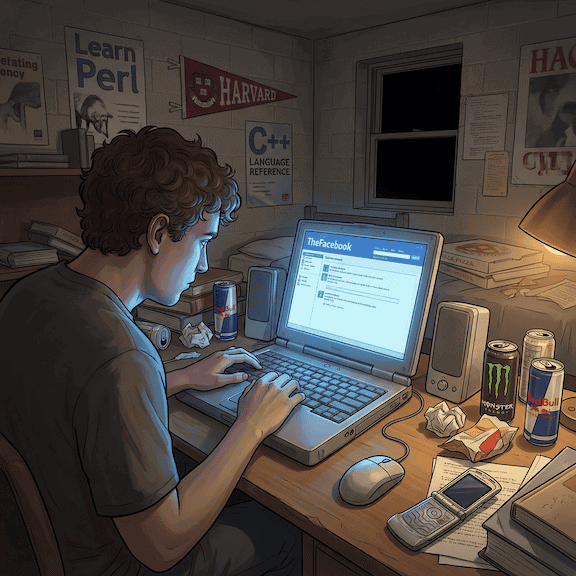 On Feb 4, 2004, Mark Zuckerberg Launched "TheFacebook"