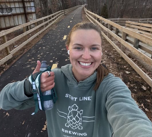 Elizabeth Rouche is running boston for the Live 4 Evan charity