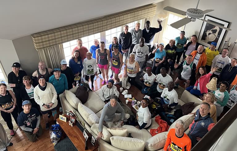 Hopkinton Couple Opens Their Doors on Marathon Monday