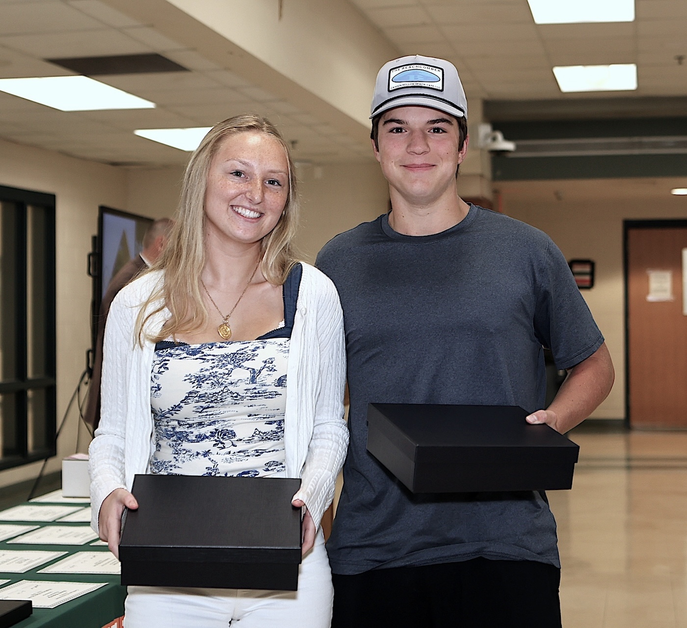 Keep Smilin' for Abbie award winners, Ellie Power and Andrew Cooper